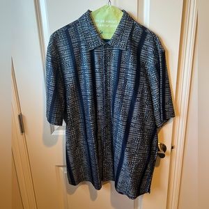 Jhane Barnes short sleeve button down - Size XL